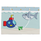 Grand Sac Cadeau Sacs-cadeaux pour le temps de bain (Dos)