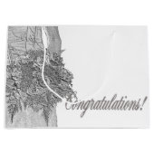 Grand Sac Cadeau Sacs-cadeaux pour mariages (Devant)