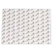 Grand Sac Cadeau Sagittarius Zodiac Boho (Devant)