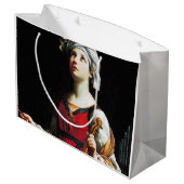 Grand Sac Cadeau Saint Cecilia (Sainte-Cécile), Guido Reni (Dos Angle)