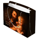 Grand Sac Cadeau Saint Joseph (Dos Angle)