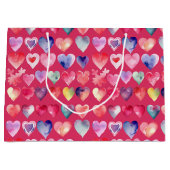 Grand Sac Cadeau Saint Valentin (Devant)