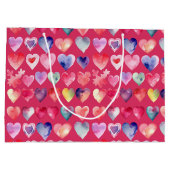 Grand Sac Cadeau Saint Valentin (Dos)