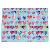 Grand Sac Cadeau Saint Valentin (Devant)
