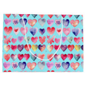 Grand Sac Cadeau Saint Valentin (Dos)