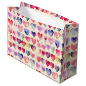 Grand Sac Cadeau Saint Valentin (Devant Angle)
