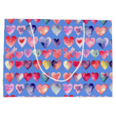 Grand Sac Cadeau Saint Valentin (Dos)