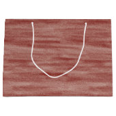 Grand Sac Cadeau Saint-Valentin rouge chic (Devant)