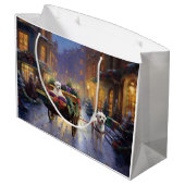 Grand Sac Cadeau Saison de Noël maltaise (Dos Angle)