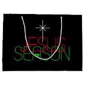 Grand Sac Cadeau Saison Jésus (Dos)