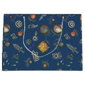 Grand Sac Cadeau Salade spatiale (Devant)