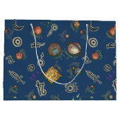 Grand Sac Cadeau Salade spatiale (Dos)