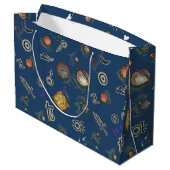 Grand Sac Cadeau Salade spatiale (Dos Angle)