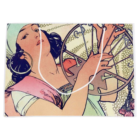 Grand Sac Cadeau Salome, Alphonse Mucha (Devant)