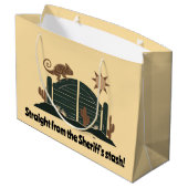 Grand Sac Cadeau Saloon Doors Chameleon (Dos Angle)