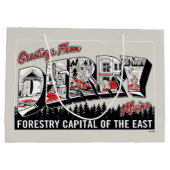 Grand Sac Cadeau Salutation De Derry Maine (Dos)