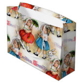 Grand Sac Cadeau Salutations de Pâques (Dos Angle)