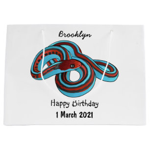 Grand Sac Cadeau San Francisco garter snake