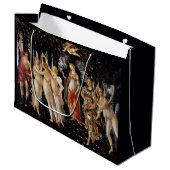 Grand Sac Cadeau Sandro Botticelli - La Primavera (Devant Angle)