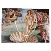 Grand Sac Cadeau Sandro Botticelli - Naissance de Vénus (Dos)