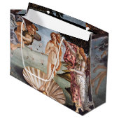 Grand Sac Cadeau Sandro Botticelli - Naissance de Vénus (Devant Angle)