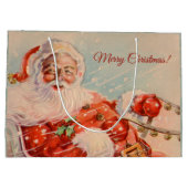 Grand Sac Cadeau Santas (Dos)