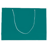 Grand Sac Cadeau Sarcelle (Dos)