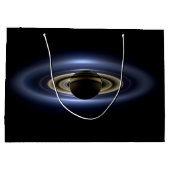 Grand Sac Cadeau Saturne Éclipse le Soleil de Cassini Orbiter (Dos)