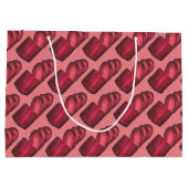 Grand Sac Cadeau Sauce canneberge Thanksgiving Noël (Dos)