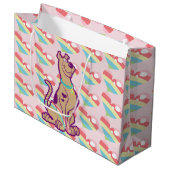 Grand Sac Cadeau Scooby-Doo arc-en-ciel (Devant Angle)