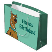 Grand Sac Cadeau Scooby Doo Chiot Yeux (Dos Angle)