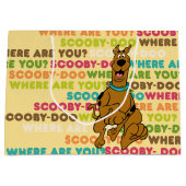 Grand Sac Cadeau Scooby-Doo Coureur "Où Es-Tu ?" (Devant)
