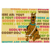 Grand Sac Cadeau Scooby-Doo Coureur "Où Es-Tu ?" (Dos)