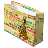 Grand Sac Cadeau Scooby-Doo Coureur "Où Es-Tu ?" (Devant Angle)