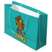 Grand Sac Cadeau Scooby-Doo et Zoinks hirsute ! (Devant Angle)