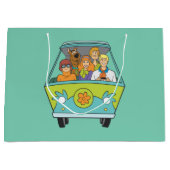 Grand Sac Cadeau Scooby-Doo & Gang Mystery Machine (Devant)
