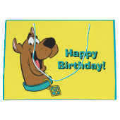 Grand Sac Cadeau Scooby-Doo Joyeux Visage (Devant)