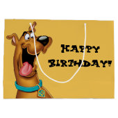 Grand Sac Cadeau Scooby Doo Visage Excité (Dos)