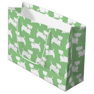Grand Sac Cadeau Scottish Terrier Scottish Chien Chien Puppy Scotti