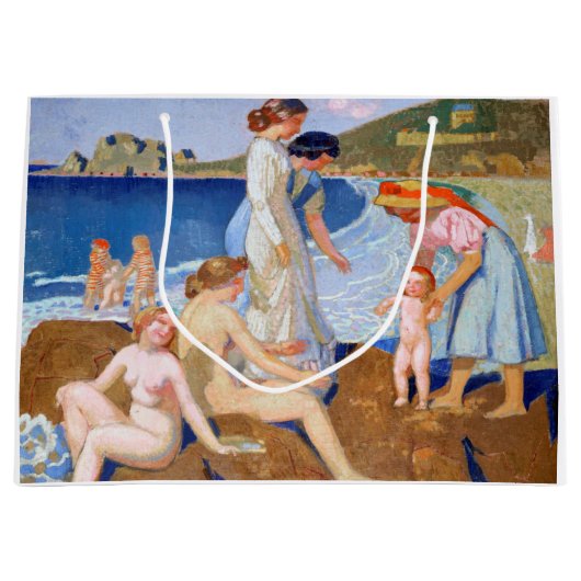 Grand Sac Cadeau Sea Bathing, Maurice Denis (Devant)