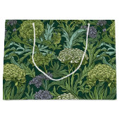 Grand Sac Cadeau Seamless William Morris style floral pattern (Devant)
