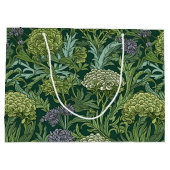Grand Sac Cadeau Seamless William Morris style floral pattern (Dos)