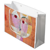 Grand Sac Cadeau Senecio, Paul Klee (Devant Angle)