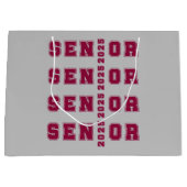 Grand Sac Cadeau Senior 2025 (Devant)