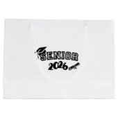 Grand Sac Cadeau Senior 2026 Gift Bag (Dos)