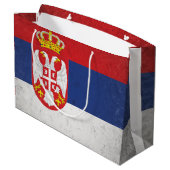 Grand Sac Cadeau Serbie (Dos Angle)