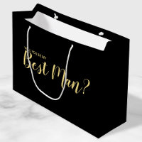 Serez-Vous Mon Meilleur Homme ? Proposition modern