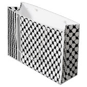 Grand Sac Cadeau Serviette (Devant Angle)