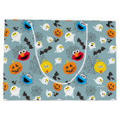 Grand Sac Cadeau Sesame Street Cute Motif Halloween (Dos)