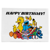 Grand Sac Cadeau Sesame Street Pals 1er anniversaire (Dos)